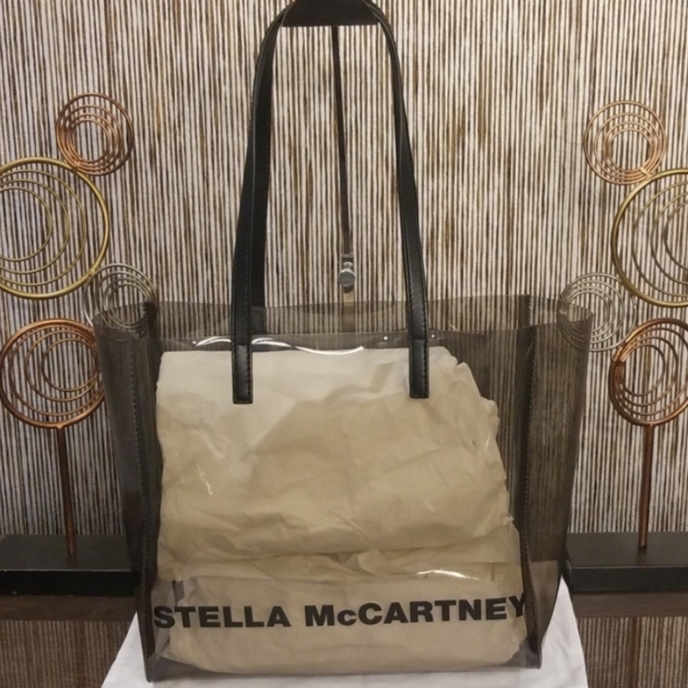 STELLA MCCARTNEY CLEAR SHOULDER TOTE - Picture 2 of 8